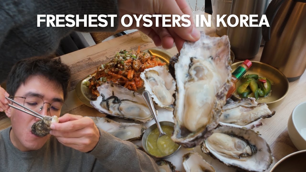 Oysters in Korea